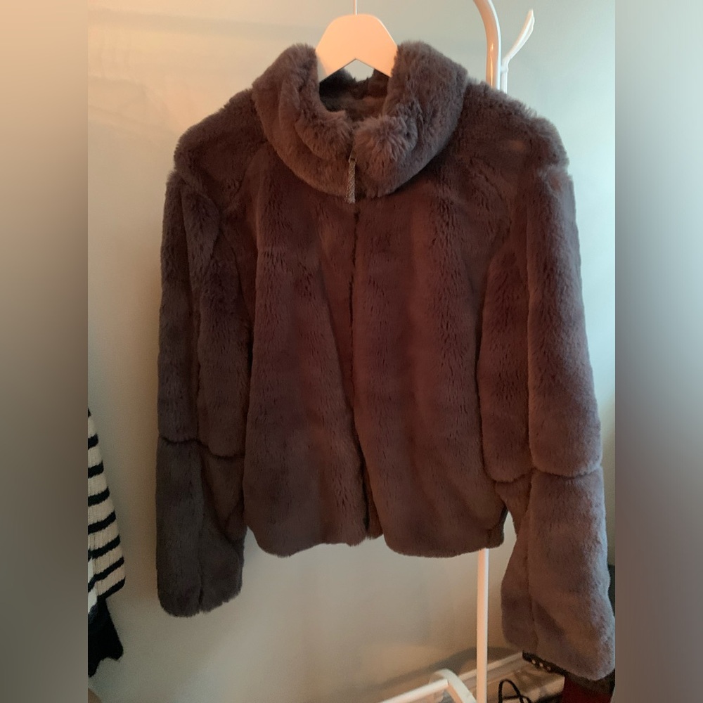 Patagonia Furry Zip Jacket Size W Large EXCELLENT CONDITION